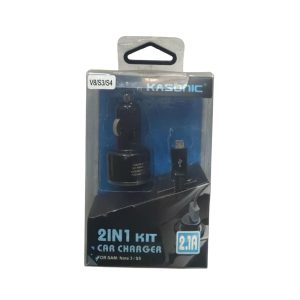Car Charger For Samsung S5/Note 3 Heavy Cabel 2 in 1 Each