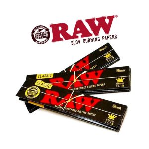 RAW BLACK Rolling Papers